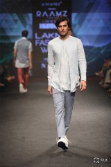Mr World Rohit Khandelwal at Lakme Fashion Week By Raamz